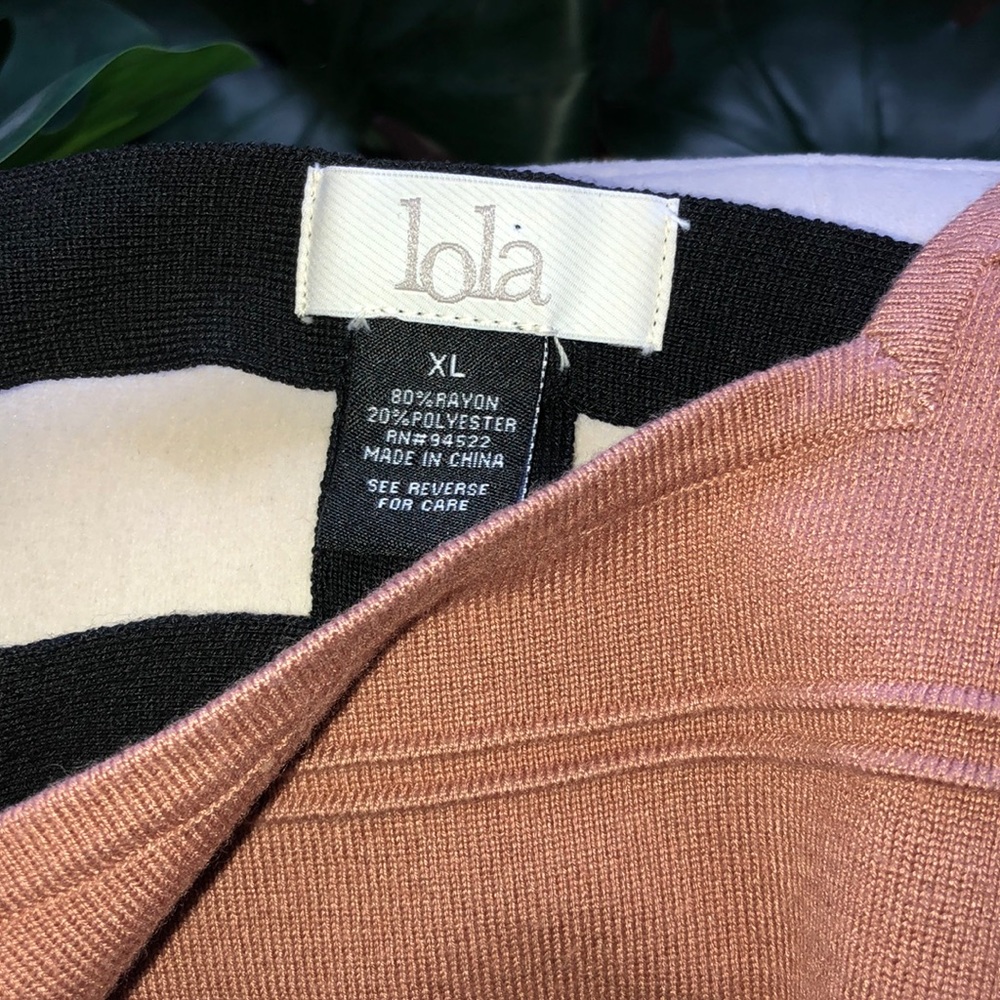Square neck knit tank dress with back detail - Picture 5 of 6